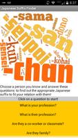 Japanese Suffix Calculator Affiche