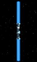 LED Twin Light Saber پوسٹر