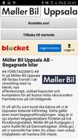 Möller Bil Uppsala - Begappen capture d'écran 1
