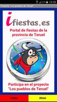 Fiestas provincia Teruel 2016 ポスター