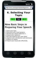 Smart Guide To Public Speaking capture d'écran 2