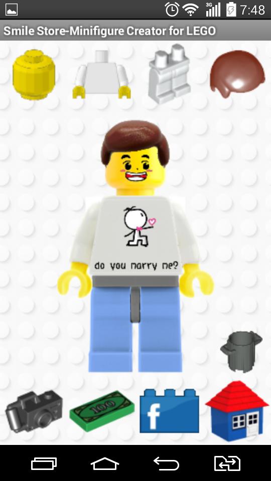Lego character creator game Lego character creator game