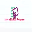 Java with ADS Programs