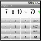 Multiplication Drill with TTS icône