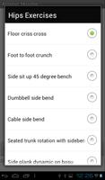 Exercises List Free screenshot 2