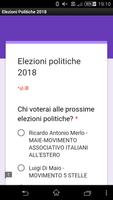 Elezioni Politiche 2018 پوسٹر