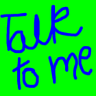 Talk to me ícone