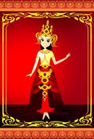 برنامه‌نما Nakee 1000 years Dress-Up! عکس از صفحه