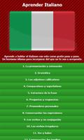 Curso de Italiano Gratis Affiche
