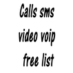 Calls sms video voip free list