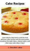 Cake Recipes plakat