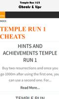 Fanmade Temple Run 1 & 2 Guide plakat