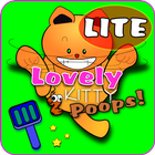 Lovely Kitty Poops - Cat Game-icoon