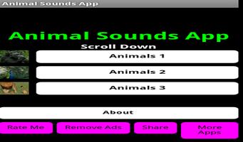 Animal Sounds App पोस्टर