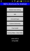 Miil's Shortcuts for Android постер