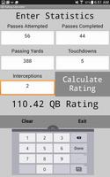 Quarterback Rating Calculator تصوير الشاشة 1