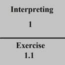 Interpreting exercise 1.1 APK