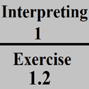 Interpreting exercise 1.2 APK