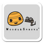 WOODY & SNACKY CARTOON आइकन