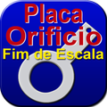 Placa Orificio - Fim de Escala