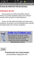 Placa Orificio - Fim de Escala imagem de tela 2