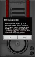 PSI LIVEBOX स्क्रीनशॉट 1