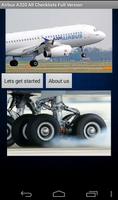 Airbus A320 All Checklists Affiche