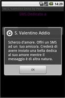 SMS Amore Mio Bye Demo capture d'écran 1