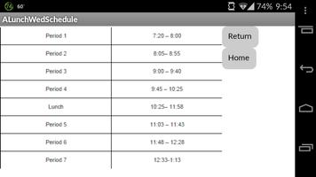 Timber Creek Schedule And Map imagem de tela 1