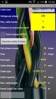 Cable and fuses calculator screenshot 2