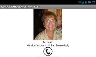 AVVOCATO ROSANNA TAFANELLI تصوير الشاشة 2