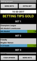 Betting tips gold poster