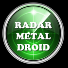 Radar metal droid icône