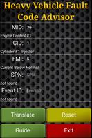 Trial: Heavy Vehicle Fault Code Advisor poster