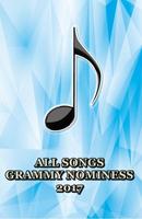 Poster Grammy Nominees Songs 2017