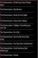1 Schermata ALL Song THE CHAINSMOKERS 2017