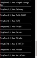 ALL Songs 30 SECOND TO MARS 截图 3
