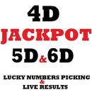 Jackpot 4D 5D 6D Lucky Numbers APK