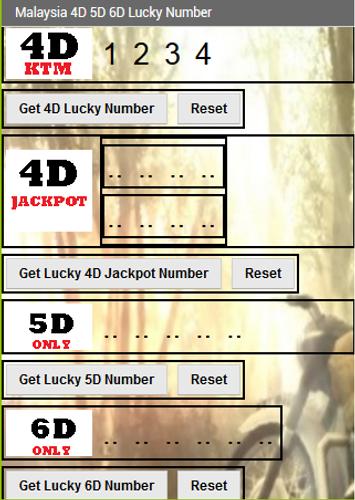Jackpot 4d 5d 6d Lucky Numbers For Android Apk Download
