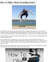 How to Ollie ảnh chụp màn hình 3