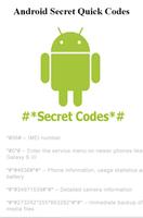 Secret Codes for Android پوسٹر