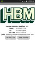 Hoosier Business Machines الملصق