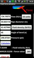 Fluid force calculator capture d'écran 3