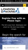 London Domains UK Affiche