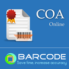 COA Online For Barcode Project أيقونة