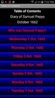 Diary of Samuel Pepys (October 1662 - London UK) Screenshot 2