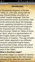 Enochian Tablet of Union or Spirit (Angel Magick) Screenshot 3