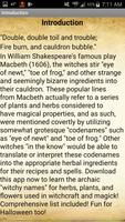Eye of Newt: Witchcraft Names for Herbs and Plants ảnh chụp màn hình 3