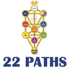 22 Paths on the Tree of Life (Kabbalah and Tarot) Zeichen