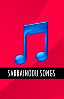 SARRAINODU Hindi Songs 2017 Plakat